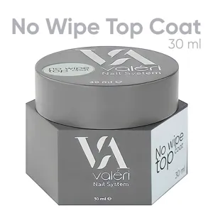 VALERI Top Non Wipe Фініш  без липкого шару для гель-лаку 30 мл