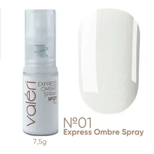 VALERI Express Ombre Spray Спрей-омбре для дизайна 7,5г №01