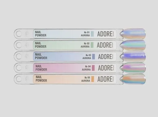 Втирка-хамелеон для нігтів, 0,5г №03 Aurora Powder ADORE