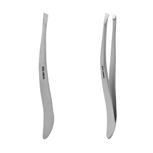 Пінцет для брів CLASSIC 13 TYPE 3 (широкий скошений) TC-13/3 STALEKS