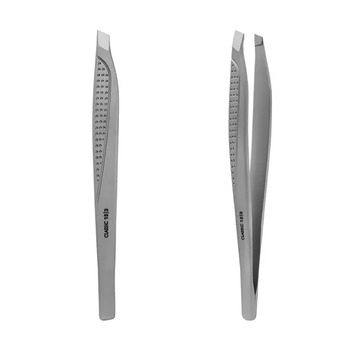 Пінцет для брів CLASSIC 15 TYPE 3 (широкий скошений) TC-15/3 STALEKS