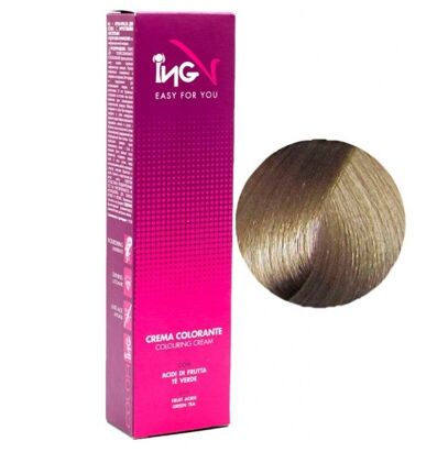 10/01 платиновий блондин попелястий Крем-фарба для волосся стійка, 100 мл Colouring Cream ING