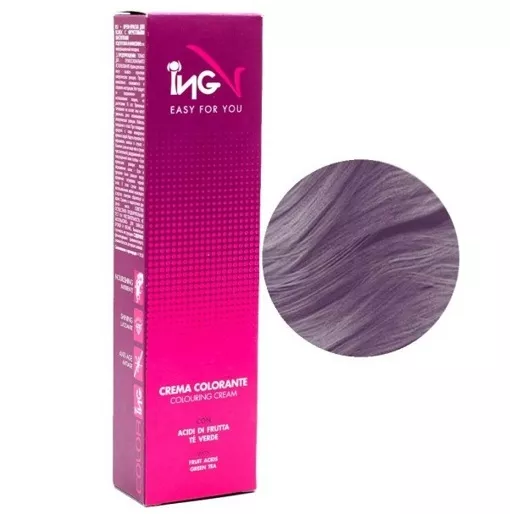 11/21 спеціальний блондин екстра фіолетово-попелястий Крем-фарба для волосся стійка, 100 мл Colouring Cream ING
