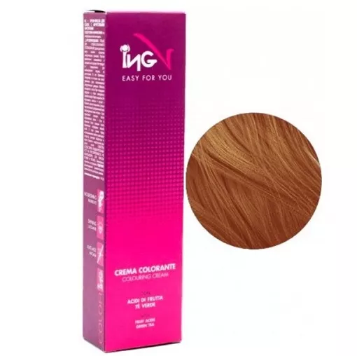 5/66 світло-каштановий інтенсивно-червоний Крем-фарба для волосся стійка, 100 мл Colouring Cream ING