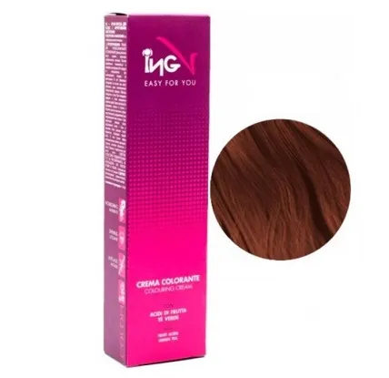 7/46 блондин мідно-червоний Крем-фарба для волосся стійка, 100 мл Colouring Cream ING