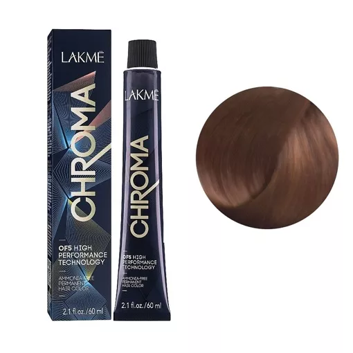 7/46 Крем-фарба для волосся перманентна без аміаку, 60мл Ammonia Free Permanent color CHROMA LAKME