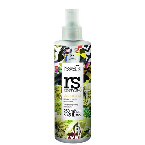 Двофазний спрей для блиску та відновлення волосся, 250 мл Double Shot Re-styling Nouvelle