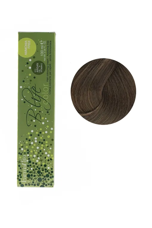 7/77 дуже світлий інтенсивний коричневий кашемір Фарба для волосся без аміаку 100 мл.B.Life Color FarmaVita