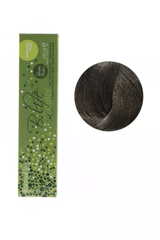 6/1 темний блондин попелястий Фарба для волосся  без аміаку 100 мл.B.Life Color FarmaVita