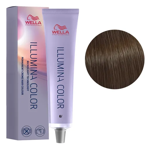 6/ темний блондин Стійка крем-фарба для волосся, 60 мл ILLUMINA COLOR Wella Professionals