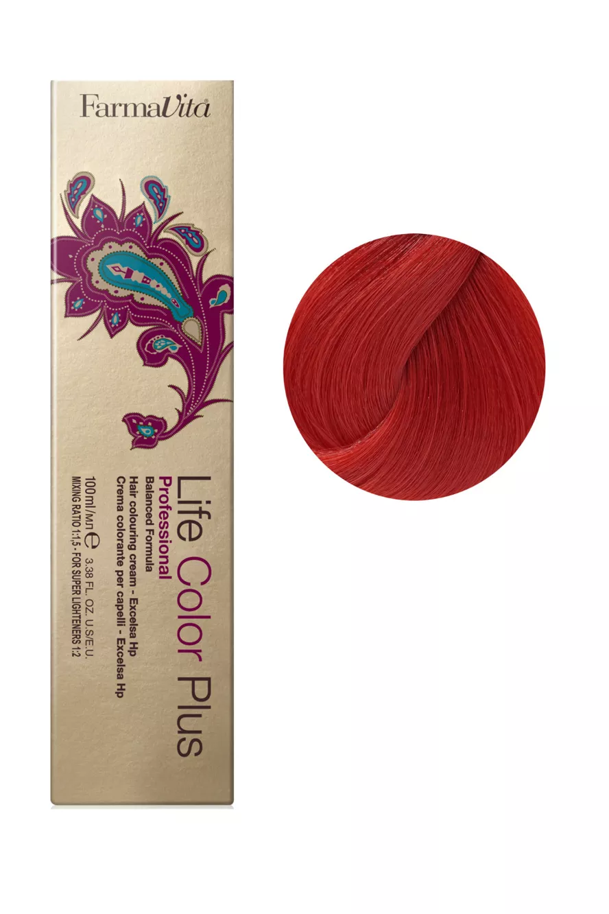 0/66 (червоний-RED) BOOSTER Фарба для волосся 100 мл.Life Color Plus FarmaVita