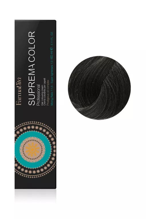 4/00 насичений каштановий Фарба для волосся 60 мл.Supremacolor  FarmaVita