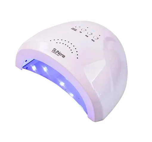Професійна UV/LED лампа SUNone для полімеризації гель-лаку, колір: Білий  WHITE 48W/24W 2-в-1  (КОПІЯ)