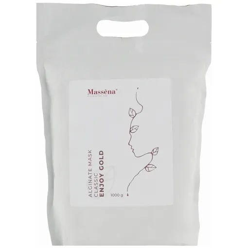 Альгінатна маска для обличчя "Золота насолода", 1000 г GOLD ENJOY Classic Alginate Mask Massena