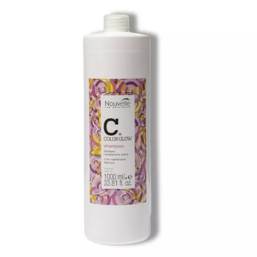 Шампунь для збереження кольору фарбованого волосся, 1000мл  Maintenance Shampoo Color Glow Nouvelle