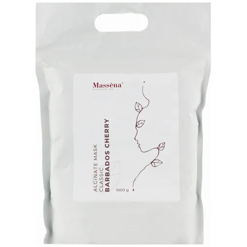 Альгінатна маска для обличчя "Барбадоська вишня", 1000 г BARBBADOS CHERRY Classic Alginate Mask Massena