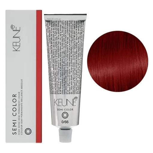 0/66 Червоний мікс Фарба для тонування волосся без аміаку,  60 мл Demi-Permanent Color SЕМІ COLOR KEUNE