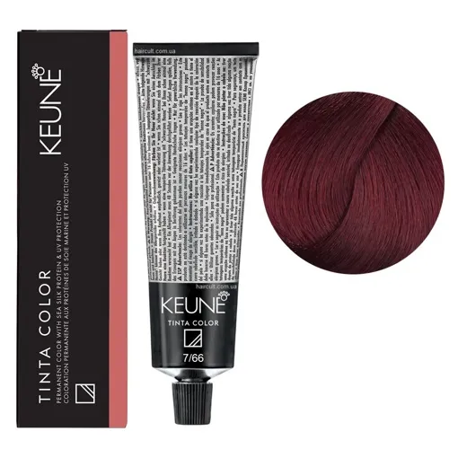 7/66 Середній блондин червоний інтенсивний Фарба перманентна 60мл TINTA COLOR KEUNE 