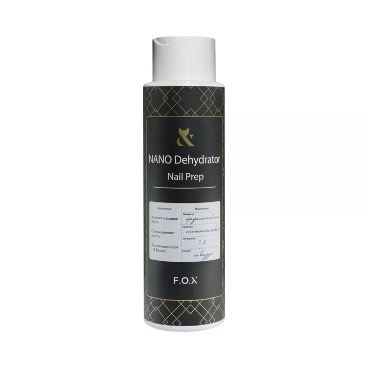 F.O.X Nano Dehydrator Nail Prep Знежирювач 500 мл
