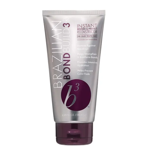 Маска для миттєвого відновлення та захисту кольору волосся, 180 мл Instant Restore &amp; Protect Reconstructor b3 BRAZILIAN BOND BUILDER