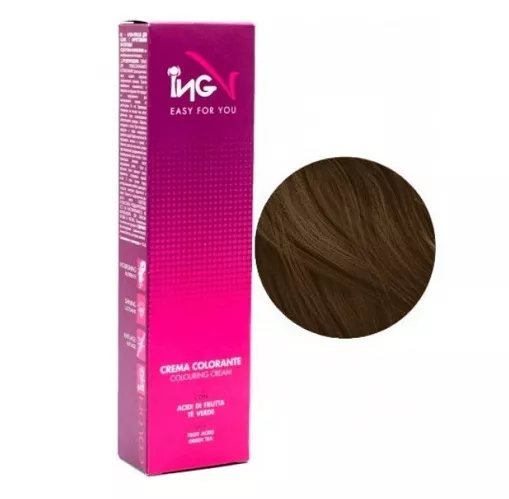 7М блондин матовий Крем-фарба для волосся стійка, 100 мл Colouring Cream ING