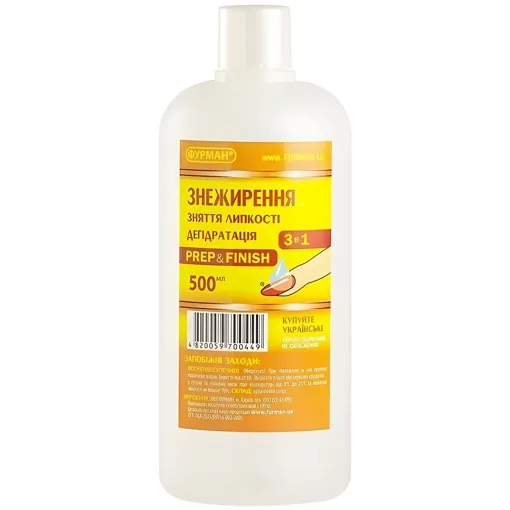 Засіб для знежирення і зняття липкості, дегідратації 3 в 1, 500 мл Prep&amp;Finish ФУРМАН
