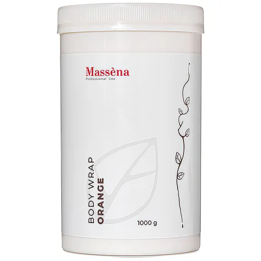 Обгортання для тіла порошкове "Апельсинове", 1000 г ORANGE Body Wrap Massena
