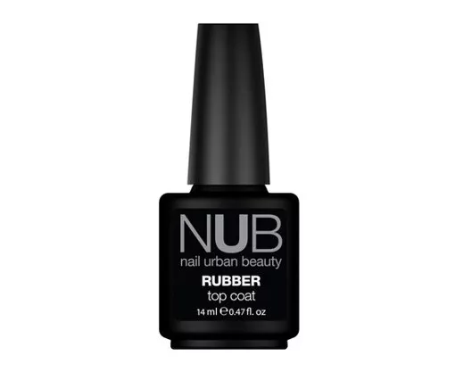 NUB Rubber Top Coat Закріплювач каучуковий для гель-лаку 14мл 