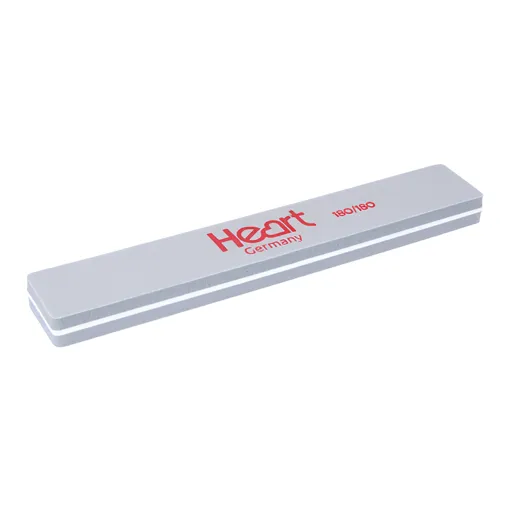 Баф-шліфувальник для нігтів 180/180 грит прямокутний Heart