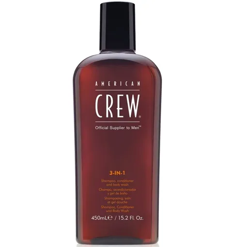 Засіб 3в1 для догляду за волоссям та тілом, 450 мл 3-in-1 Shampoo, Conditioner&amp;Body Wash Hair &amp; Body American Crew