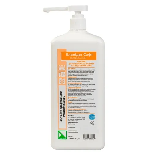 Бланідас Софт Рідке мило антисептик, 1000 мл 