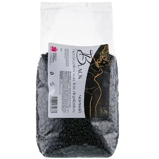 Віск бразильський гарячий для депіляції (в гранулах) ЧОРНИЙ, 1000 г BELLA DONNA