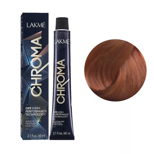 7/44 Крем-фарба для волосся перманентна без аміаку, 60мл Ammonia Free Permanent color CHROMA LAKME