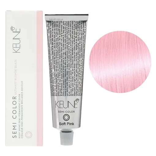 SOFT PINK  Фарба для тонування волосся без аміаку,  60 мл Demi-Permanent Color SЕМІ COLOR KEUNE