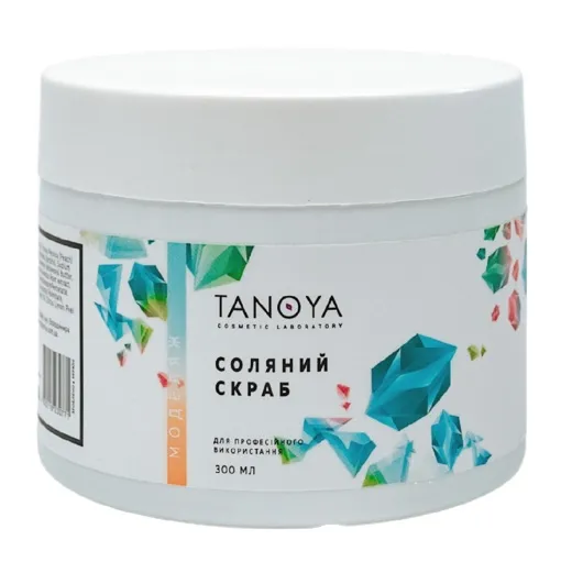 Соляний скраб з натуральними оліями, 300 мл TANOYA Моделяж