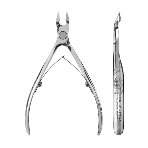 Кусачки професійні для шкіри (ріжуча частина -8 мм) EXCLUSIVE Magnolia NX-20-8m STALEKS PRO