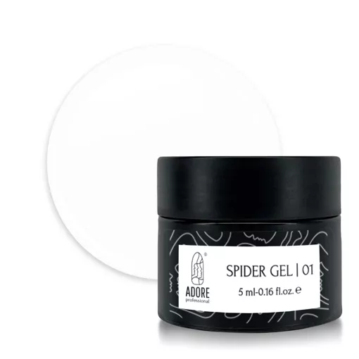 ADORE Spider Gel Гель- павутинка 5мл №01 Біла 