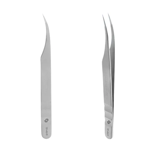 Пінцет професійний для вій EXPERT 40 TYPE 11 (вигнутий) TE-40/11 STALEKS PRO