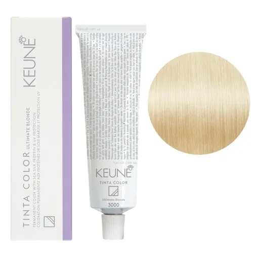 3000 Ультраблонд нейтральний Фарба перманентна для волосся (освітлювальна паста на масляній основі) , 60 мл Lightening Paste Ultimate Blonde TINTA COLOR KEUNE 