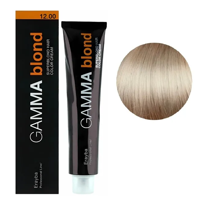 12/00 Перманентна крем-фарба для волосся 100мл GAMMA Color ERAYBA