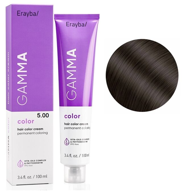 5/00 Перманентна крем-фарба для волосся 100мл GAMMA Color ERAYBA