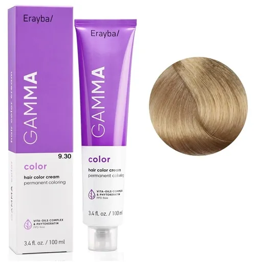9/30  Перманентна крем-фарба для волосся 100мл GAMMA Color ERAYBA
