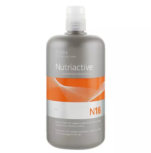 Маска для живлення і відновлення  волосся з колагеном та еластином, 1000мл Collastin Nourishing Mask N10 NutriActive ERAYBA 