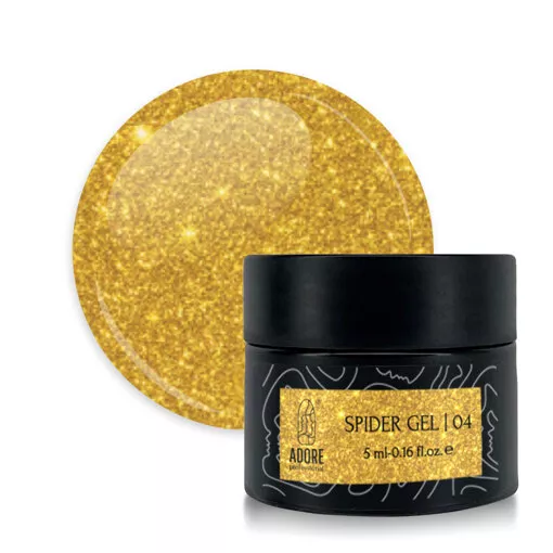 ADORE Spider Gel Гель- павутинка 5мл №04 Золото