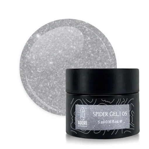 ADORE Spider Gel Гель- павутинка 5мл №05 Срібло