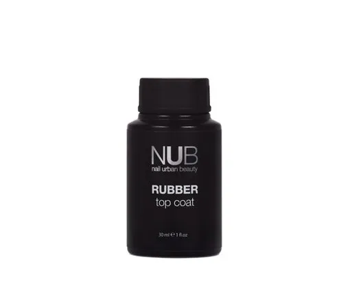 NUB Rubber TOP Coat Фініш каучуковий під гель-лак 30мл 