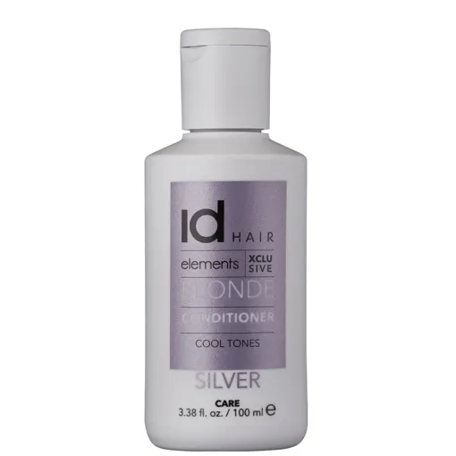 Кондиціонер для блонду і освітленого волосся з фіолетовим пігментом, 100 мл Silver Conditioner BLONDE Elements Xclusive ID Hair