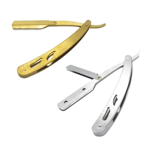 Бритва небезпечна (шаветка) під звичайне лезо (золото, срібло, чорний) TDJ-02 Y.R.E