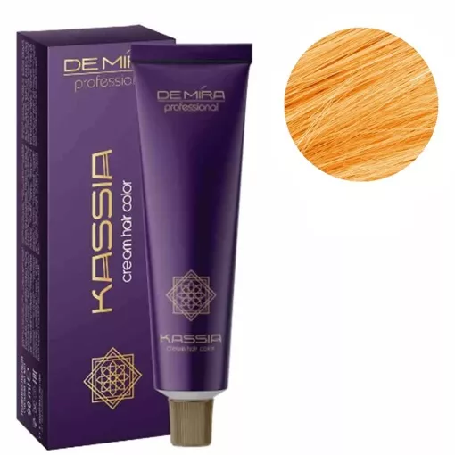 М/4 (помаранчевий мікстон) Крем-фарба для волосся перманентна, 90мл Cream hair color KASSIA DEMIRA Professional