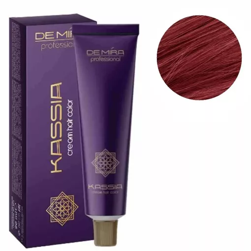 М/5 (червоний мікстон) Крем-фарба для волосся перманентна, 90мл Cream hair color KASSIA DEMIRA Professional